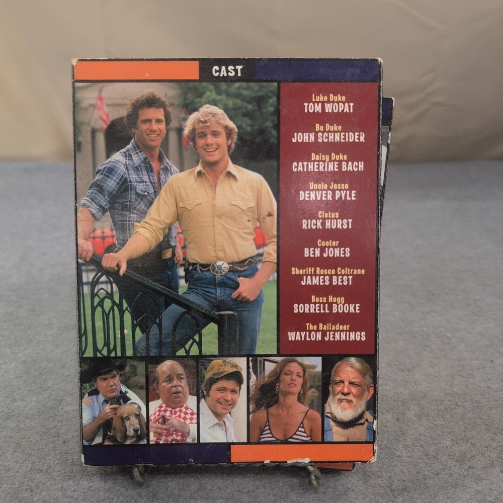 The Dukes of Hazzard The Complete Fourth Season 4 DVD Box Set 9-Disc VG+ - Picture 1 of 3